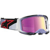 Masque Alpinestars Vision 8 Maven lavender noir miroir rose
