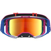 Masque Alpinestars Vision 8 Maven fire rouge noir miroir rouge
