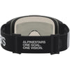 Masque Alpinestars Vision 5 Hone noir blanc miroir or