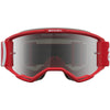 Masque Alpinestars Vision 5 Hone rouge blanc miroir argent