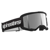 Masque Alpinestars Vision 3 Wordmark noir miroir argent