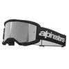 Masque Alpinestars Vision 3 Wordmark noir miroir argent