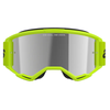 Masque Alpinestars Vision 3 Wordmark jaune fluo miroir argent