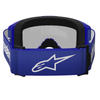 Masque Alpinestars Vision 3 Wordmark bleu miroir argent
