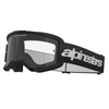 Masque Alpinestars Vision 3 Wordmark noir transparent