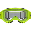 Masque Alpinestars Vision 3 Wordmark jaune fluo transparent
