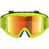 Masque Alpinestars Vision enfant Vesta jaune fluo noir miroir rouge