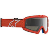 Masque Alpinestars Vision enfant Vesta orange argent miroir argent
