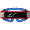 Masque Alpinestars Vision enfant Blaze rouge transparent