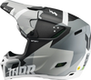Casque THOR REFLEX CARBON Brave gris/blanc mat