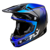 Casque FLY RACING Formula S Carbon Protocol - noir carbone/bleu 2025