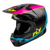 Casque FLY RACING Formula CC L.E. Underglow - gris/rose/bleu 2025