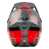 Casque FLY RACING Formula CP Slice - gris/rouge/noir 2025