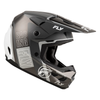 Casque FLY RACING Kinetic Rally - gris matte/noir/blanc 2025