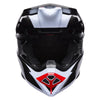 Casque BELL Moto-10 Spherical Fluid noir/rouge