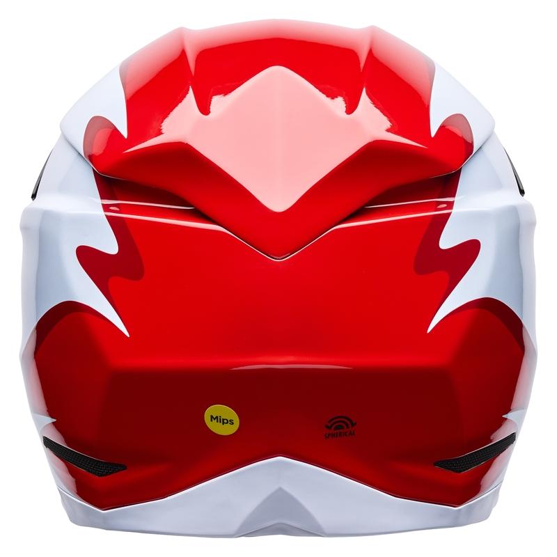 Casque BELL Moto-10 Spherical Fluid noir/rouge