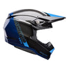 Casque BELL Moto-10 Spherical Strike bleu/noir