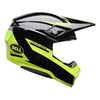 Casque BELL Moto-10 Mips Fade noir/jaune