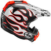 Casque ARAI MX-V Evo Flame Blanc