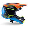 Casque ALPINESTARS S-M3 FRAY noir/orange/jaune