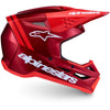 Casque ALPINESTARS S-M3 Radium rouge/blanc