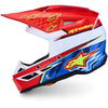 Casque ALPINESTARS S-M3 Falcon rouge/blanc