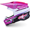 Casque ALPINESTARS S-M3 Falcon violet/blanc