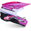 Casque ALPINESTARS S-M3 Falcon violet/blanc