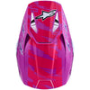 Casque ALPINESTARS S-M3 Falcon violet/blanc