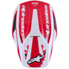 Casque ALPINESTARS S-M3 HEAT rouge/blanc/noir