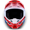 Casque ALPINESTARS S-M3 Falcon Enfant rouge/blanc