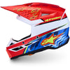 Casque ALPINESTARS S-M3 Falcon Enfant rouge/blanc