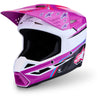Casque ALPINESTARS S-M3 Falcon Enfant violet/blanc