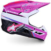 Casque ALPINESTARS S-M3 Falcon Enfant violet/blanc