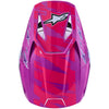 Casque ALPINESTARS S-M3 Falcon Enfant violet/blanc