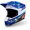 Casque ALPINESTARS S-M3 Falcon Enfant bleu/rose