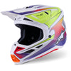 Casque ALPINESTARS S-M7 FUSE blanc/jaune/violet