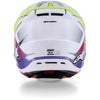 Casque ALPINESTARS S-M7 FUSE blanc/jaune/violet