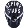 Casque ALPINESTARS S-M7 DASHER noir/blanc mat