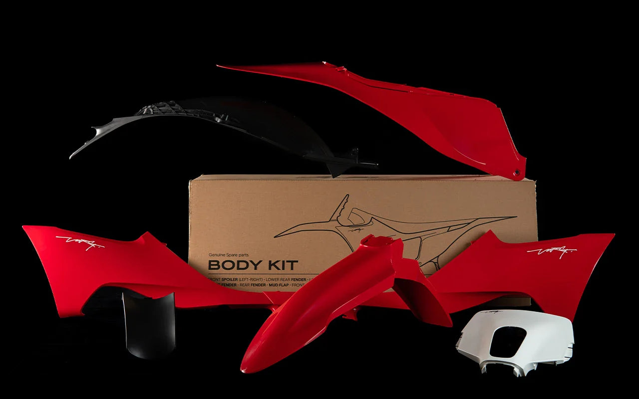 Kit plastique Stark Varg EX rouge