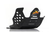 Sabot PEHD 6mm AXP Kawasaki KX250 2021-24 Noir