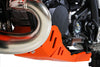 Sabot PEHD 8mm avec protection de biellette AXP KTM 250/300 EXC 2024-26 Orange