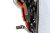 Sabot PEHD 8mm avec protection de biellette AXP KTM 250/300 EXC 2024-26 Orange