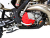 Sabot PEHD 8mm avec protection de biellette AXP Rieju MR250PRO-MR300PRO 2021-24 Noir