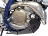 Sabot PEHD 8mm avec protection de biellette AXP KTM 450/500 EXCF 2024-26 Noir