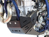 Sabot PEHD 8mm avec protection de biellette AXP KTM 450/500 EXCF 2024-26 Noir