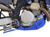 Sabot PEHD 8mm avec protection de biellette AXP Sherco 450/500 SEF 2025-26 Bleu