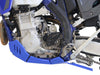 Sabot PEHD 8mm avec protection de biellette AXP Sherco 450/500 SEF 2025-26 Bleu