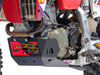 Sabot PEHD 6mm AXP Honda XR650R 2000-08 Noir