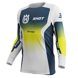 Maillot SHOT Aerolite HVA bleu